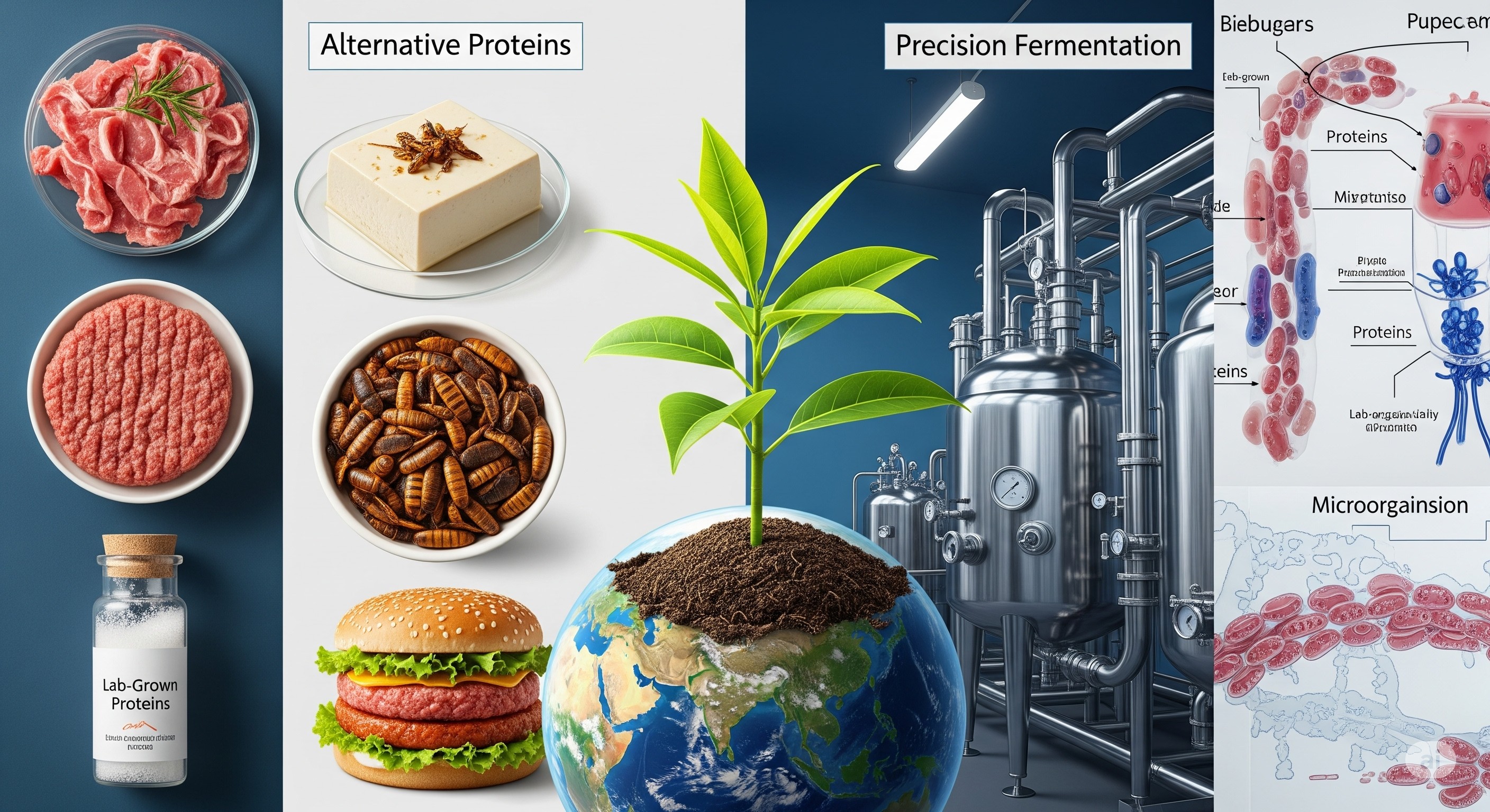 Alternative Proteins and Sustainable Food