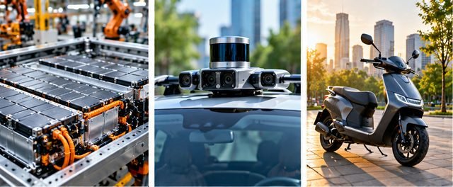 Electric & Autonomous Vehicles: representative technologies covered in our studies