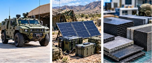 Green Defense Technologies: representative technologies covered in our studies