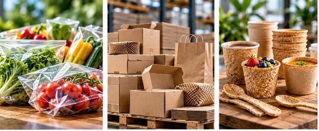 Sustainable Packaging Innovations: representative technologies covered in our studies